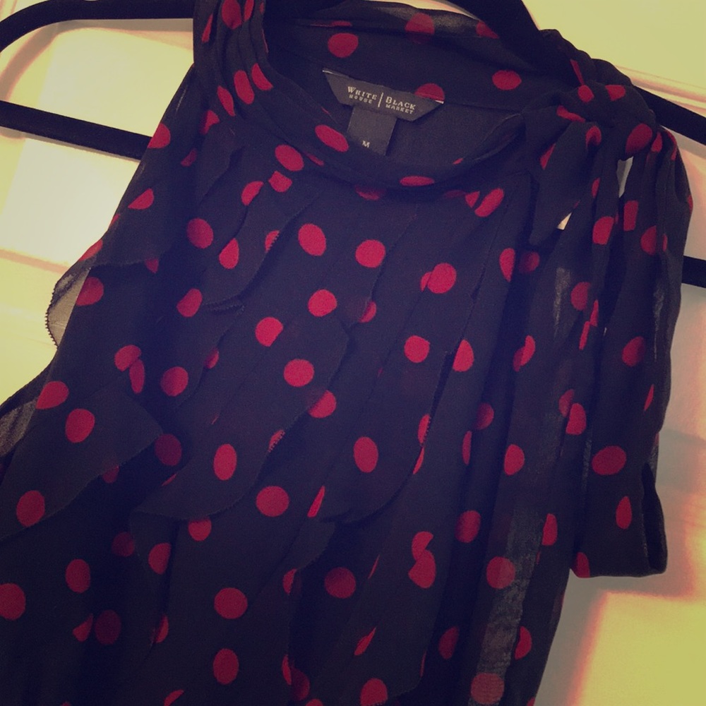Polka Dot Blouse Marries Sophistication and Fun